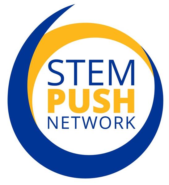 A logo for the STEM Push Network